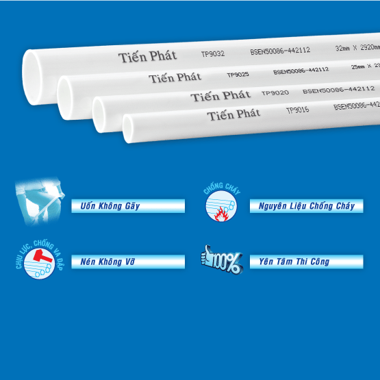 Ống cứng an toàn Tiến Phát do HAGICO cung cấp