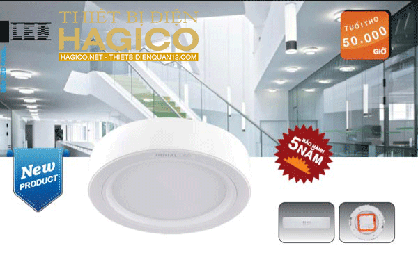 ĐÈN LED DUHAL ỐP TRẦN SDGC518