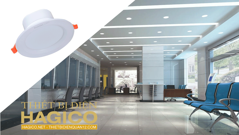 LED DUHAL DOWNLIGHT TÁN QUANG 5W