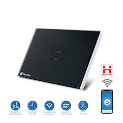 CÔNG TẮC CẢM ỨNG WIFI 1 NÚT RẠNG ĐÔNG RD SW01/WF
